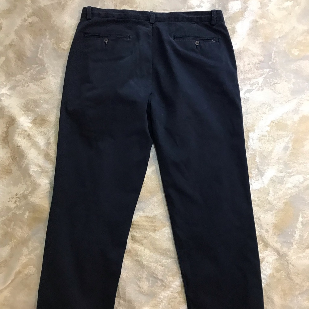 Polo by Ralph Lauren navy pants. Classic fit. W35